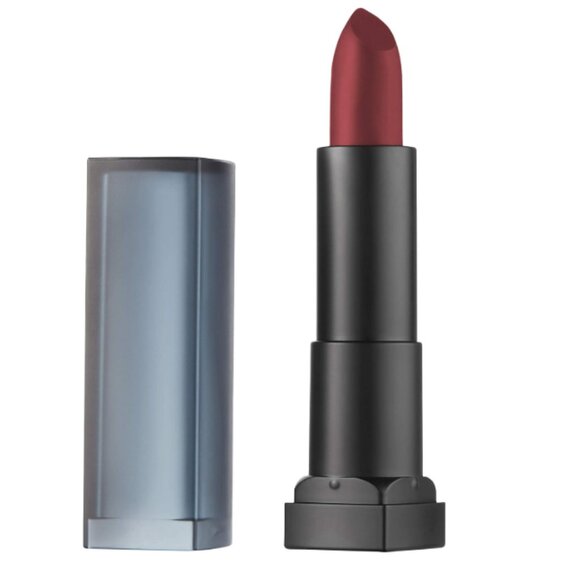 Maybelline New York Color Sensational Powder Matte Lipstick, Cruel Ruby, 0.15 oz - Picture 1 of 3